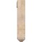 Ekena Millwork Thorton Arts and Crafts Smooth Bracket w/ Offset Brace, Douglas Fir, 7 1/2"W x 34"D x 40"H BKT0806X34X40THR03SDF - alternate 4